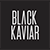 Black Kaviar logo Streetwear Apparel Crisp Boutique
