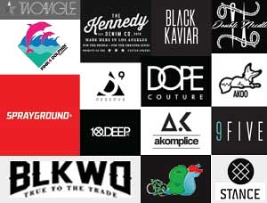 Exclusive Lifestyle and Streetwear Brands