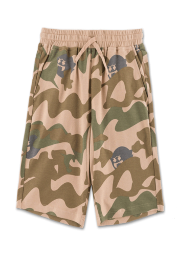 PINK DOLPHIN Ghost Camo Short in Olive