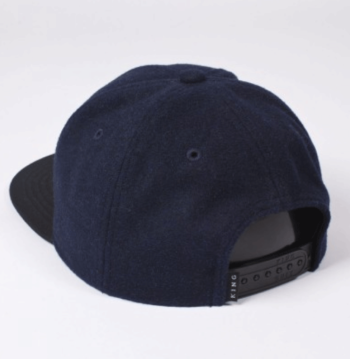 KING APPAREL Letterman 6 Panel Snapback Cap