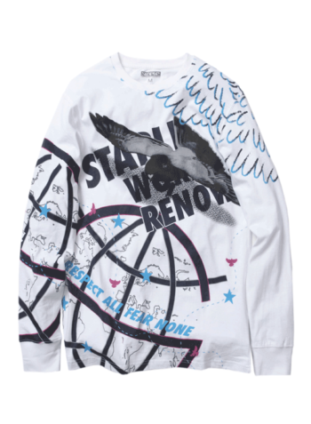 STAPLE PIGEON World Pigeon L/S Tee