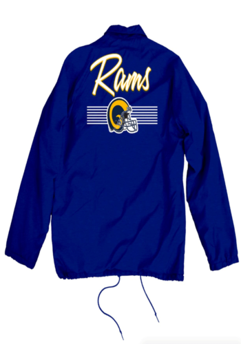 ICER BRANDS LA Rams Logo Shirt w/ Hood - Crisp NFL team apparel