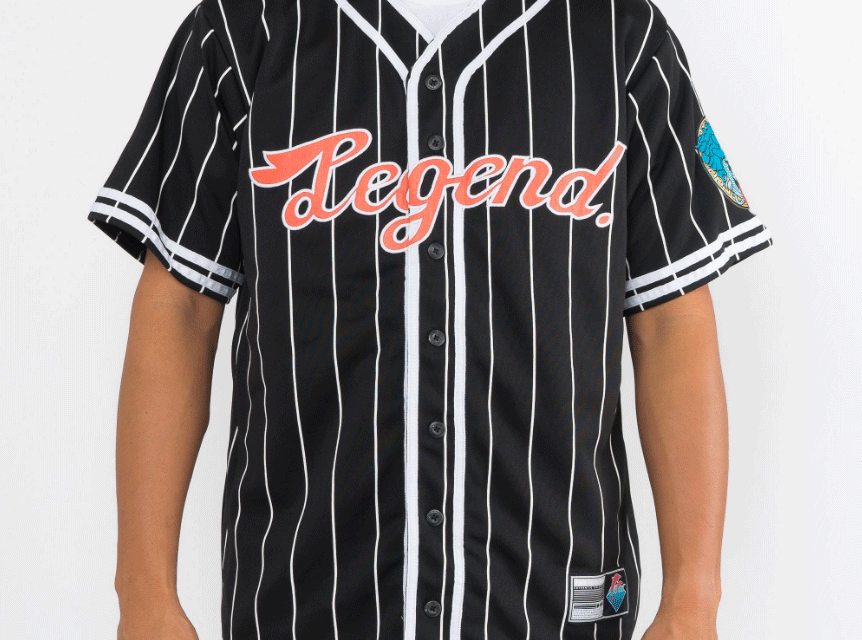 legend baseball jersey