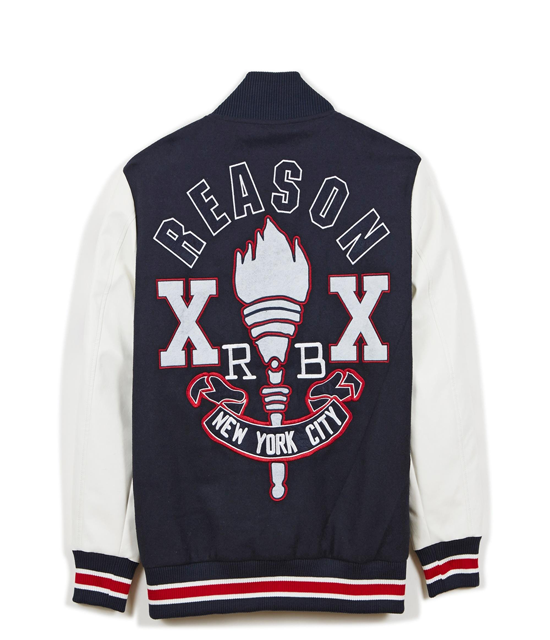 Worldwide Varsity Jacket (back) - Crisp