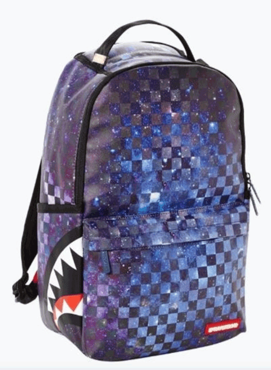 sprayground purple shark