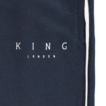 KING APPAREL Tennyson Tracksuit Bottoms - Ink