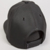 KING APPAREL Pitchford Pinch Panel Snapback Cap - Black Leather