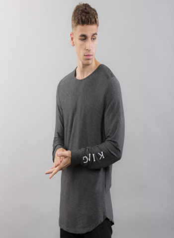 KING APPAREL Pitchford Lightweight Midline Sweatshirt - Black