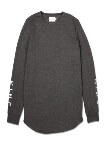 KING APPAREL Pitchford Lightweight Midline Sweatshirt - Black