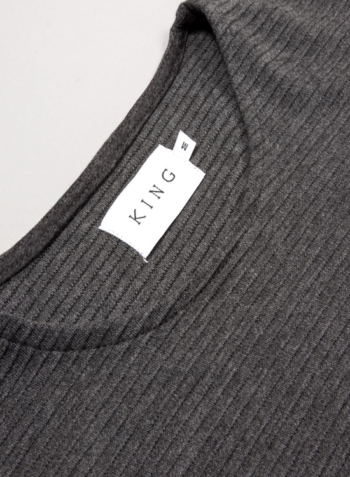 KING APPAREL Pitchford Lightweight Midline Sweatshirt - Black