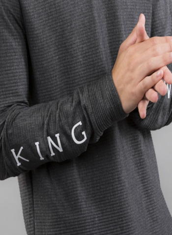 KING APPAREL Pitchford Lightweight Midline Sweatshirt - Black