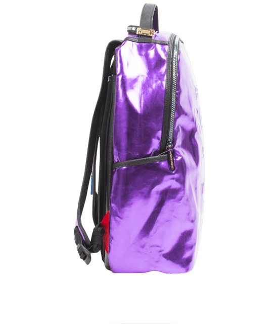 SPRAYGROUND Purple Fine Gold Backpack