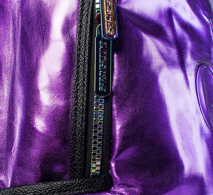 SPRAYGROUND Purple Fine Gold Backpack