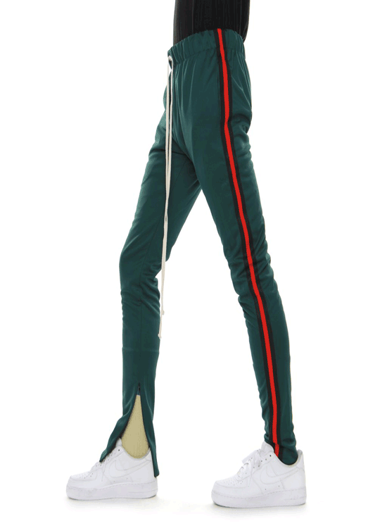 EPTM Track Pants Green/Black/Red - Crisp - Track Pants