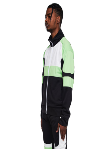 EPTM Motocross Jacket Black/White/Lime