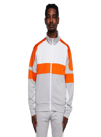 EPTM Motocross Jacket Silver/White/Orange