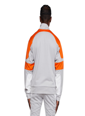 EPTM Motocross Jacket Silver/White/Orange