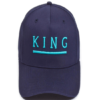 KING APPAREL Shadwell Curved Peak Cap - Ink