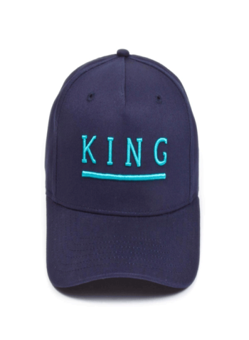 KING APPAREL Shadwell Curved Peak Cap - Ink