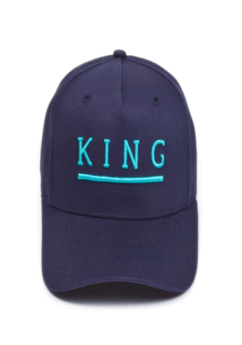 KING APPAREL Shadwell Curved Peak Cap - Ink