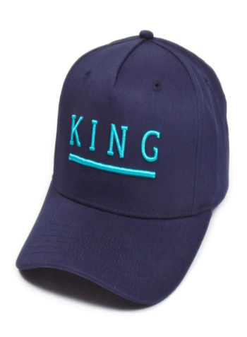 KING APPAREL Shadwell Curved Peak Cap - Ink