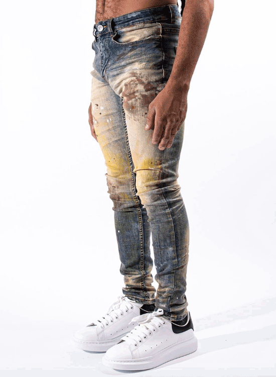SERENEDE Danxia Landform Jeans - Crisp