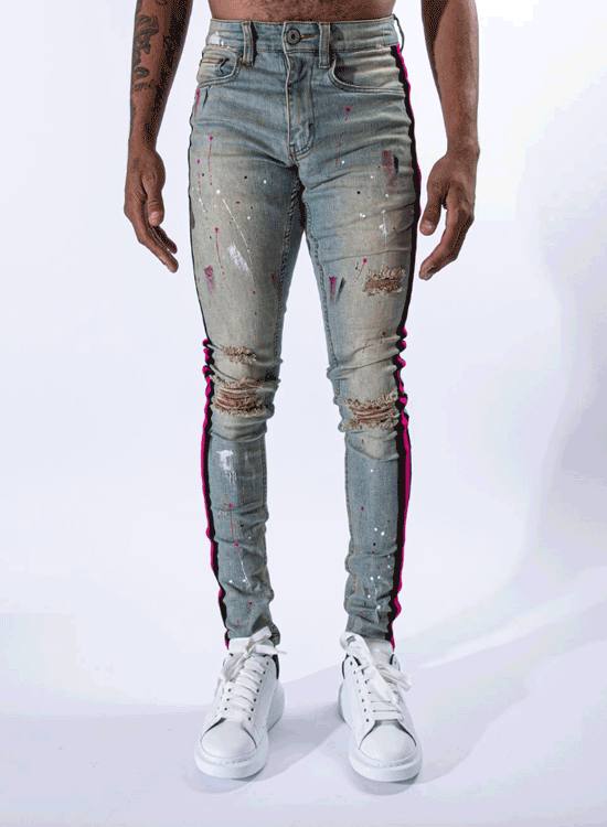 SERENEDE Sacred Plasma Jeans - Crisp