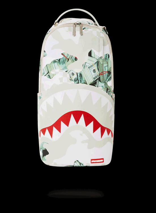 Sprayground Ferociou$ Powder Shark Duffle Bag